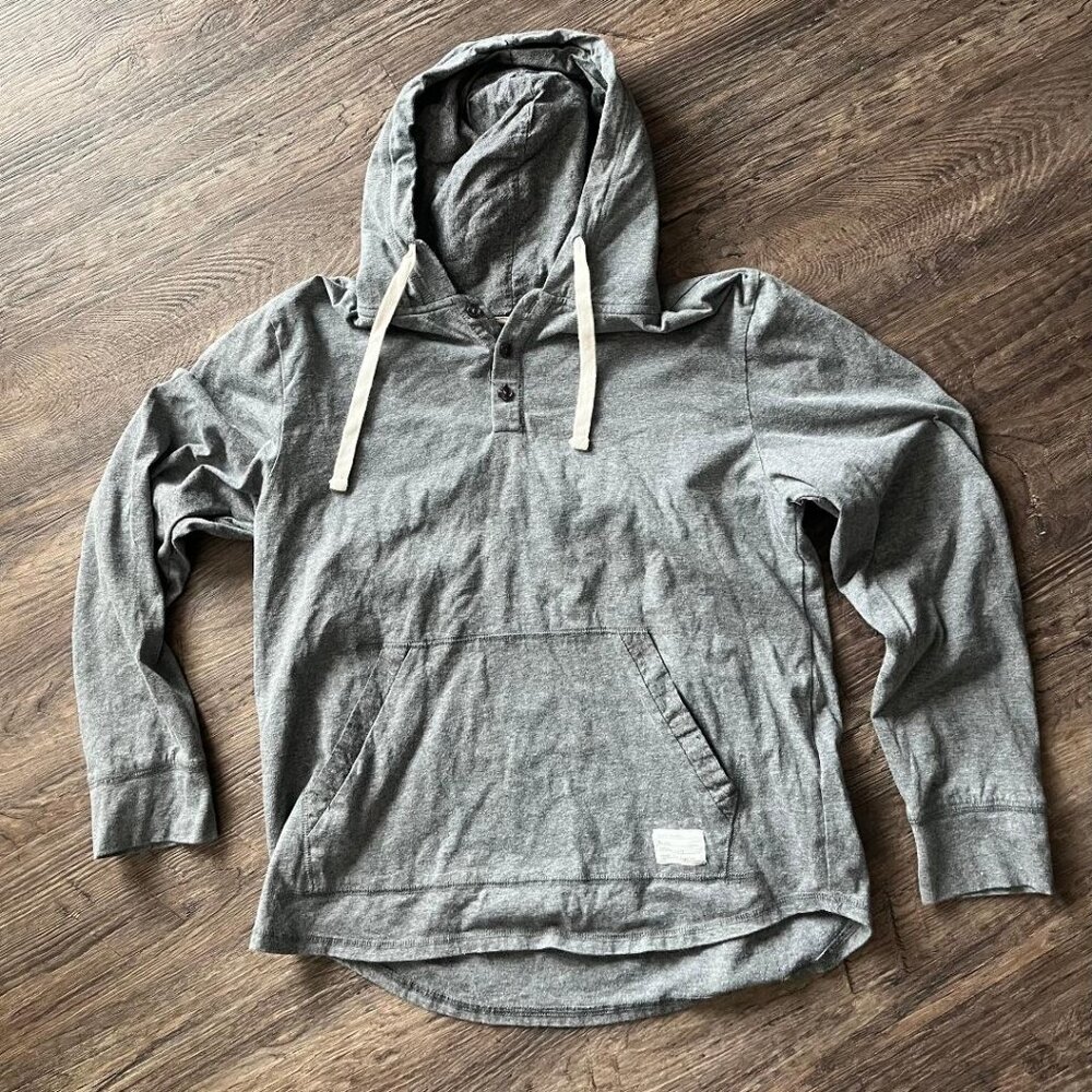 Adam Levine Designer Maroon 5 Mens Grey Fashion Hoodie Large